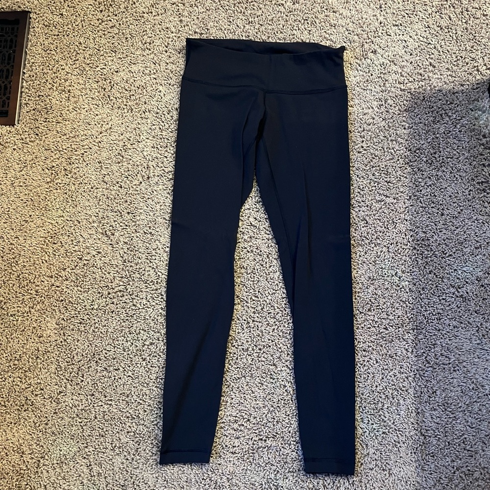 Womens Navy Lululemon Leggings